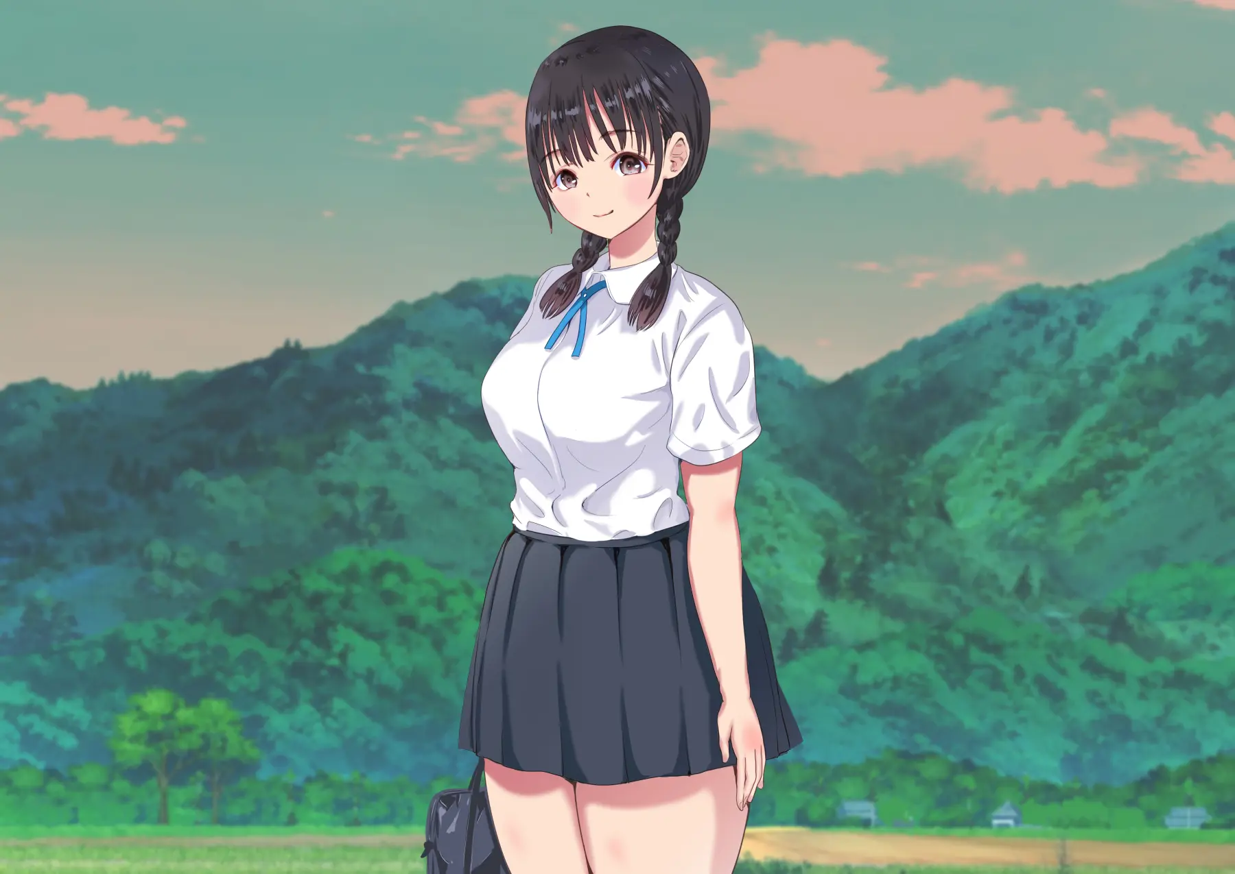 Natsu No Yotogi - Mura No Fuushuu De Tabibito O Sono Mi De Motenasu Watashi To Mama No Monogatari